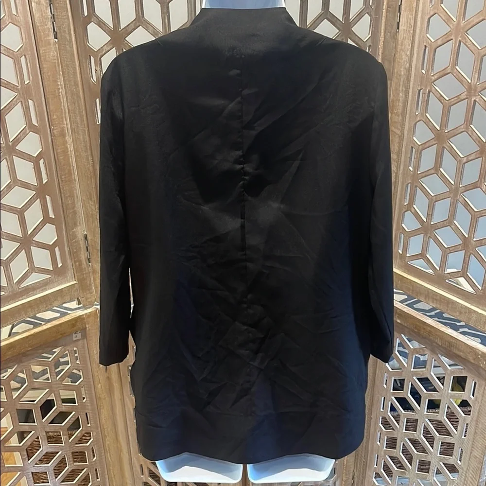 Abbeline by Southmoon Under Elegant Black Light Weight Semi-Sheer Women's Jacket - Picture 5 of 11